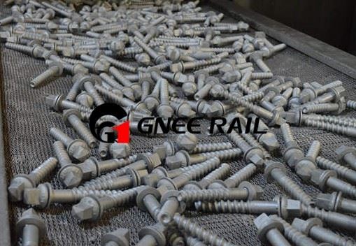 Railway Wooden Sleeper Threaded Screw
