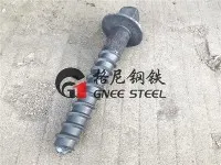 Viti a testa quadrata per ferrovia